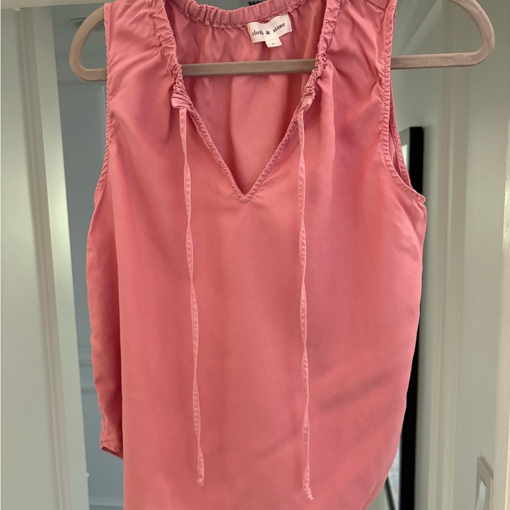 Pink Sleeveless Top by Cloth & Stone
